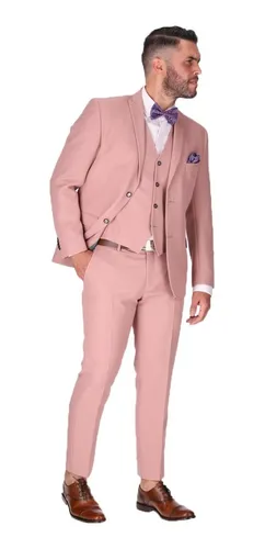 Traje color 2025 palo de rosa