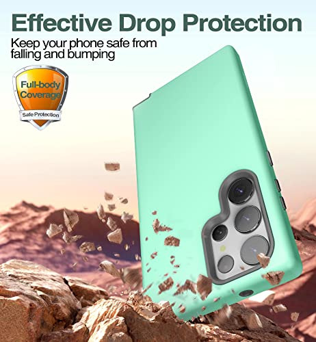Funda Para Samsung Galaxy S23 Ultra 5g Verde Menta 6.8 Pulga