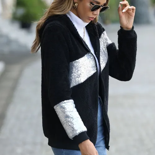 Sudadera store lentejuelas mujer