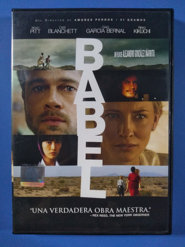Pelicula Babel Brad Pitt Dvd Original Usado 