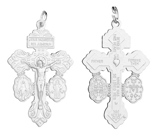 Medalla De Exorcismo De La Virgen Milagrosa De San Benito, 1