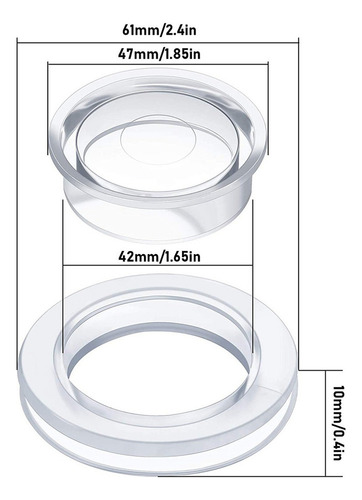 Juego De Tapón Y Tapa Con Anillo De Agujero De Para Mesa De