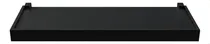 Comprar Estante Prat-k Duetto 60 X 20 X 4 Cms Madera Mf Shop Color Negro Con Borde Negro