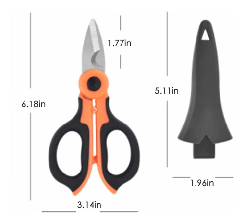 Tijera Alicate De Electricista