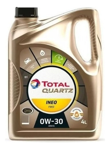 Aceite Total Quartz Ineo First 0w30 X4 Litros 100% Sintético
