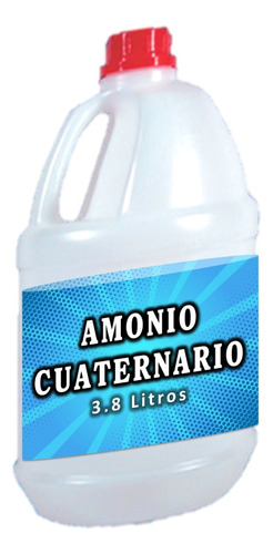 Amonio Cuaternario Desinfectante 3.8 Litros Biodegradable