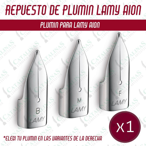 Repuesto Plumin Lamy Aion F-m-b Consultar Antes Microcentro