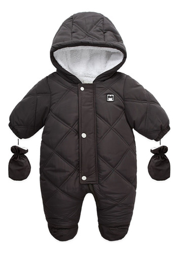 Mono Con Capucha Para Bebés, Ropa Exterior De Invierno