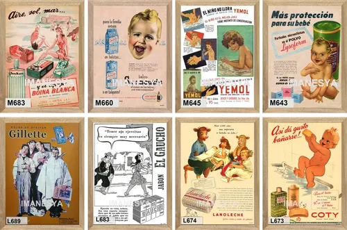 Untisal , Cuadro, Poster, Medicinal, Publicidad M613