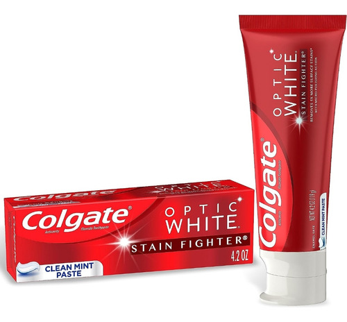 Colgate Optic White Stain Fighter - Pasta O Crema Dental 