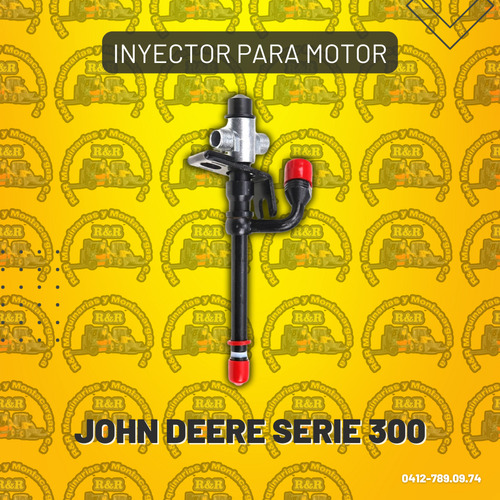 Inyector Para Motor John Deere Serie 300