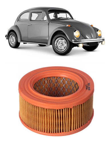 Filtro Ar Motor Tecfil Vw Fusca 1300 62 À 86