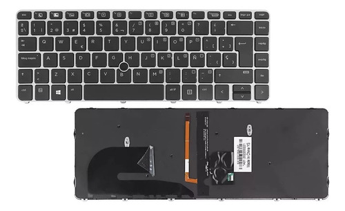 Teclado Compatible Con Laptop Elitebook 840 G3 Hstnn-i33c-4