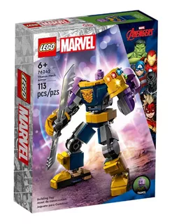 Lego 76242 Armadura Robotica De Thanos Cantidad De Piezas 113