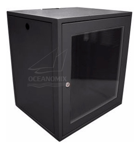Mini Rack Parede 19 9u X 470mm Preto + 1 Regua 6 Tomadas 10a