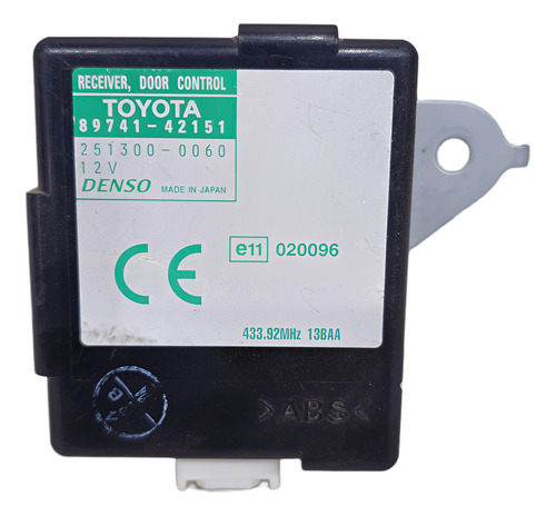 Modulo Control Apertura De Puertas Toyota Rav 4 00/05