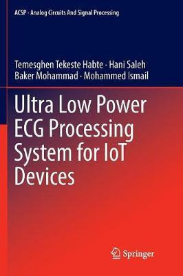 Libro Ultra Low Power Ecg Processing System For Iot Devic...