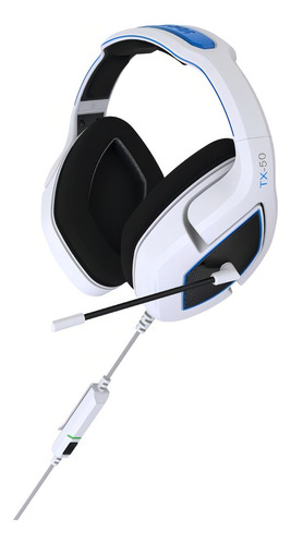 Headset Alámbrico Tx50 Voltedge Para Playstation 5, Ps4 Color Azul - Bueno (Reacondicionado)