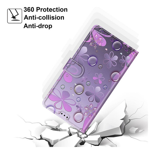 Funda De Piel Sintética Con Tapa For Nokia 1.4