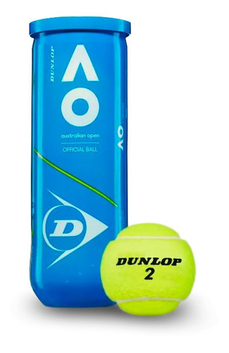 Bolas Dunlop Tennis Australian Open 3b