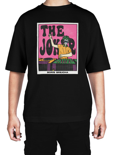 Camiseta Oversized Boris Brejcha Joker Illustration