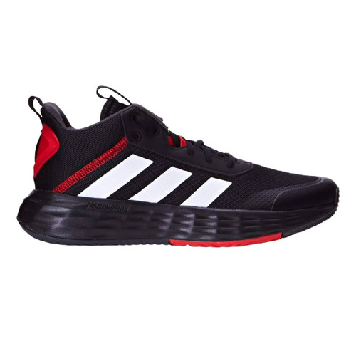 Tênis adidas Ownthegame 2.0 color preto/vermelho/branco - adulto