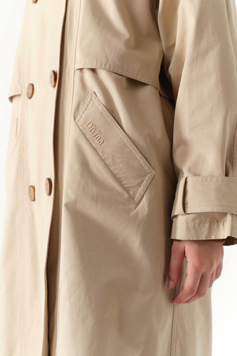 Trench Mujer Impermeable Largo Tapado Piloto Frias - Bolivia