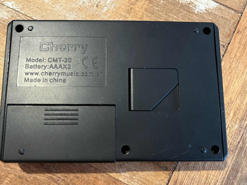 Metrónomo Afinador Cherry Cmt-30 Funcionando Perfeitamente (Usado)