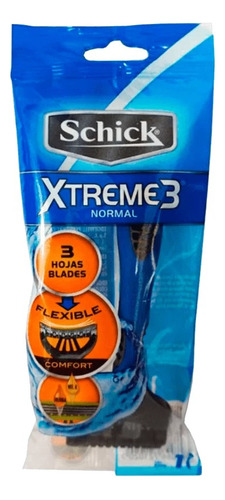 Schick Xtreme3 Maquina De Afeitar Piel Sensible 1u