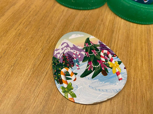 Miniaturas Hatchimals Natal (ver Descrição) (Usado)