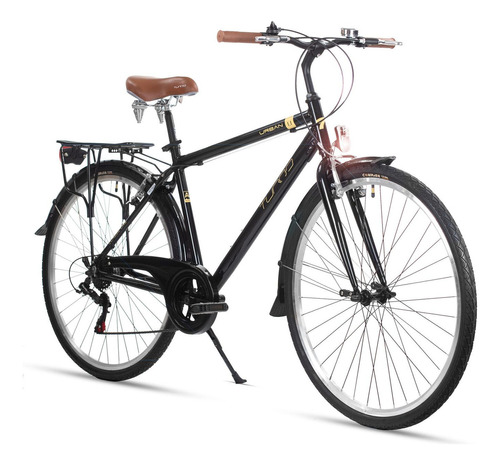Bicicleta Urbana R700 Urban 1.1 Aluminio Negra Turbo Color Negro Tamaño del cuadro M