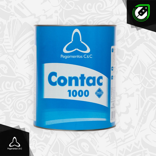 Pega Contact 1000 1/4 Galon Para Calzado Y Madera