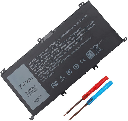 Bateria 357f9 71jf4 (11.4v 74wh) Para Dell Inspiron 15 7559 7000 Ins15pd-1548b Ins15pd-1748b Ins15pd-1848b