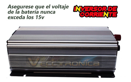Inversor D/corriente 1700w Conecta Todo Lo Quieras A Tu Auto