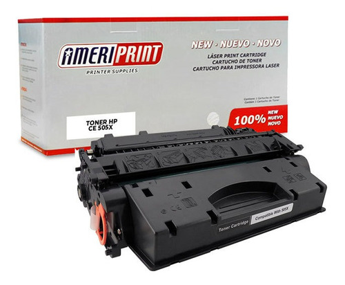 Toner Compatible Para Hp Ce505x (05x) Ameriprint