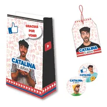 Comprar Kit Imprimible Personalizado Cumple Fede Vigevani Youtuber