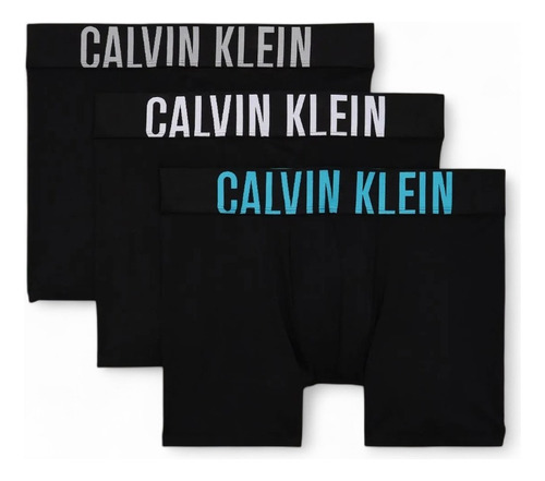 Boxer Brief Calvin Klein Intense Power De Microfibra 3 Pz