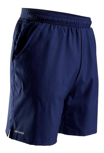 Short Hombre Dry 100 Cómodo, Ligero Y Funcional Para Deportes De Raqueta (bádminton, Tenis, Ping Pong, Pádel, Etc...)