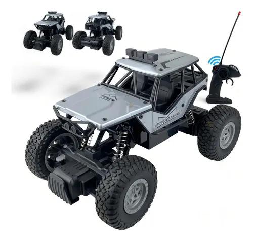Carrinho De Controle Remoto 4x4 Monster Truck Ninho Boy Cor Preto