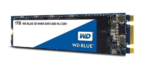 Imagen 2 de 2 de Disco sólido interno Western Digital WDS100T2B0B 1TB azul