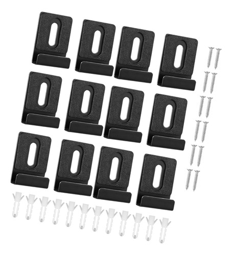 12 Uds Clips De Espejo De Metal, Clips De Retención, Clips