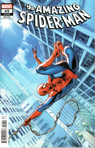 The Amazing Spider-man N° 45 - Variant Edition - 36 Páginas Em Inglês - Editora Marvel - Formato 17 X 26 - Capa Mole - 2024 - Bonellihq Cx88 Abr24