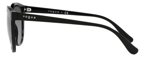 Lente De Sol Vogue 0vo5427s Oval Ciclismo Y Skate Grey Gradient Black Black