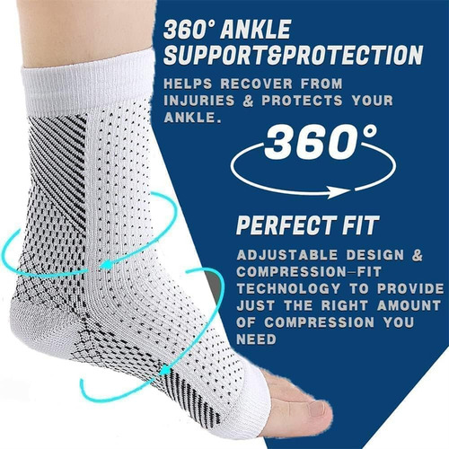 3 Pares De Calcetines Comprex De Compresión Para La Neuropat