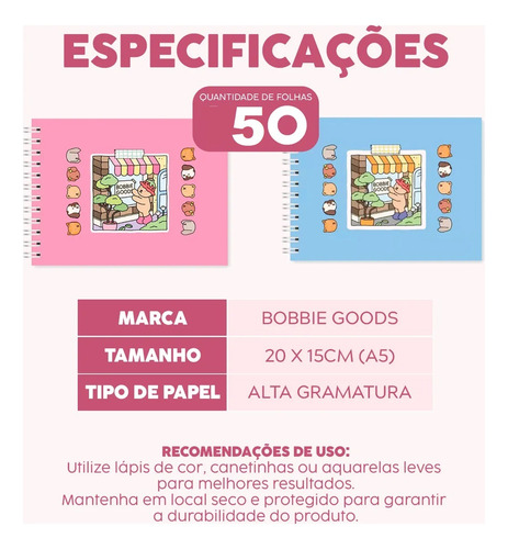 Livro De Colorir Bobbie Goods Capa Dura Com Glitter 50 Paginas, Bobbie Goods, Boobie Good