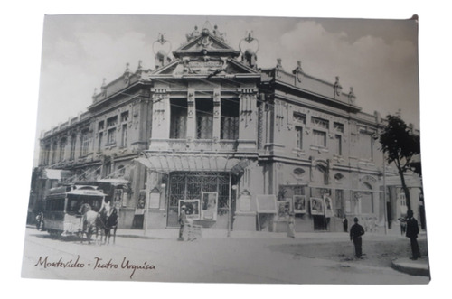 Postal Montevideo Antiguo / N° 49 / Teatro Urquiza / Harry 