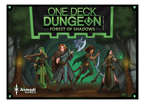 Juego De Mesa Asmadi Games One Deck Dungeon: Forest Of Shado