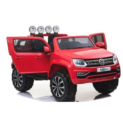 Auto A Bateria Amarok 12v Mp3 Con Control Negro Rojo Pc