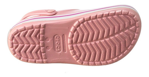 Imagen 5 de 7 de Sandalia Crocs Zueco Crocband Pearl Pink Art C11016-c6mb