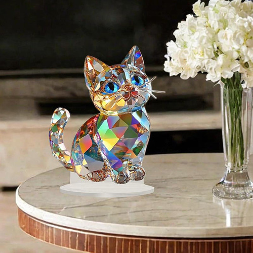 Aplicável A: Figura De Estátua De Gato Em Miniatura Figura